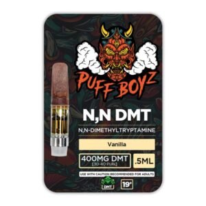 Puff Boyz -NN DMT .5ML(400MG) Cartridge – Vanilla - THC PENS